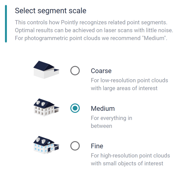 Select Segment Scale 3D Point Cloud Classification